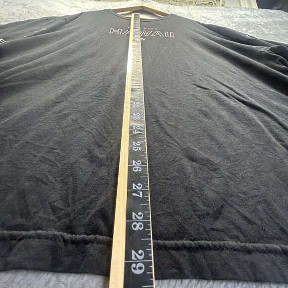 O'Neill Hawaii Shirt Mens 2XL Black Long Sleeve Graphic Surf Travel Tee - Picture 5 of 10